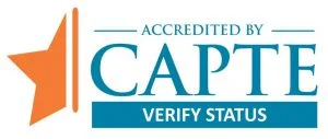 Accredited by CAPTE Verify Status